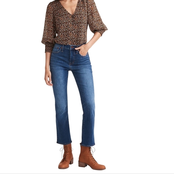Madewell Denim - MADEWELL Cali Demi-Boot Cut Mid Rise Jeans